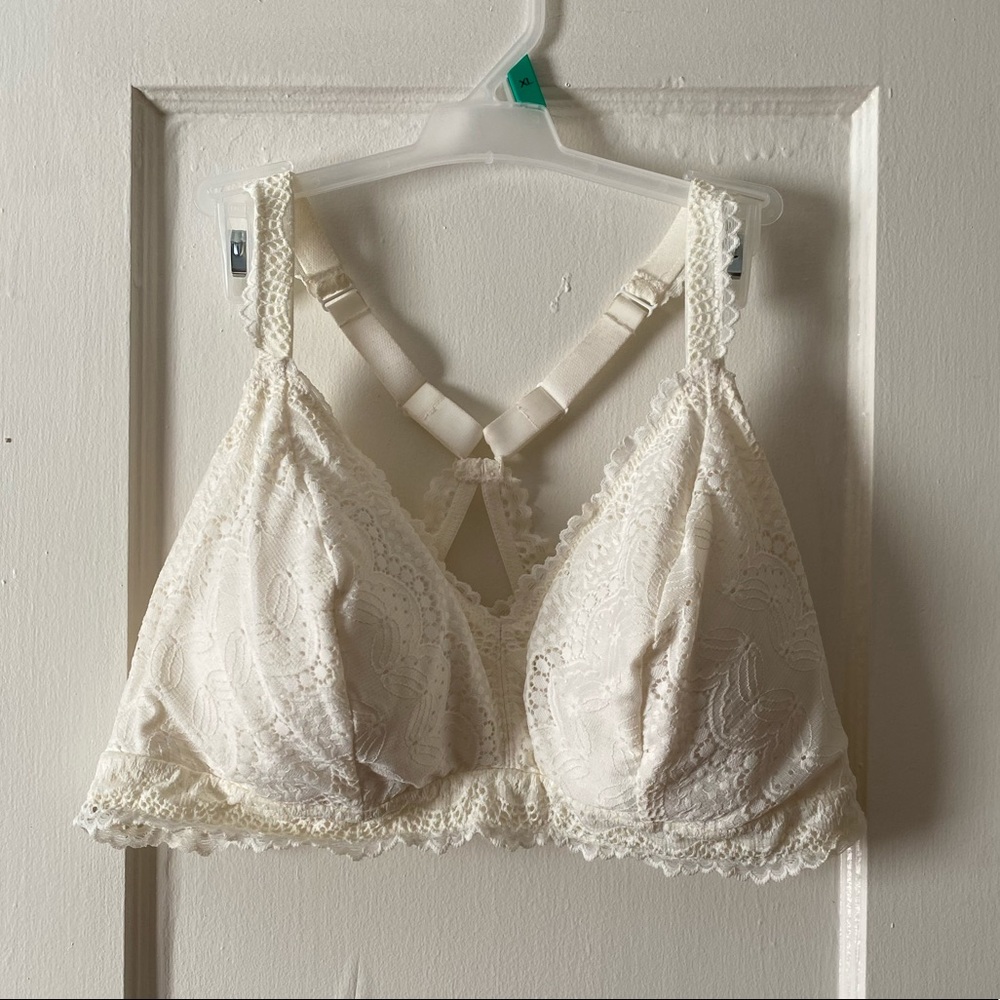Ivory Lace Bralette